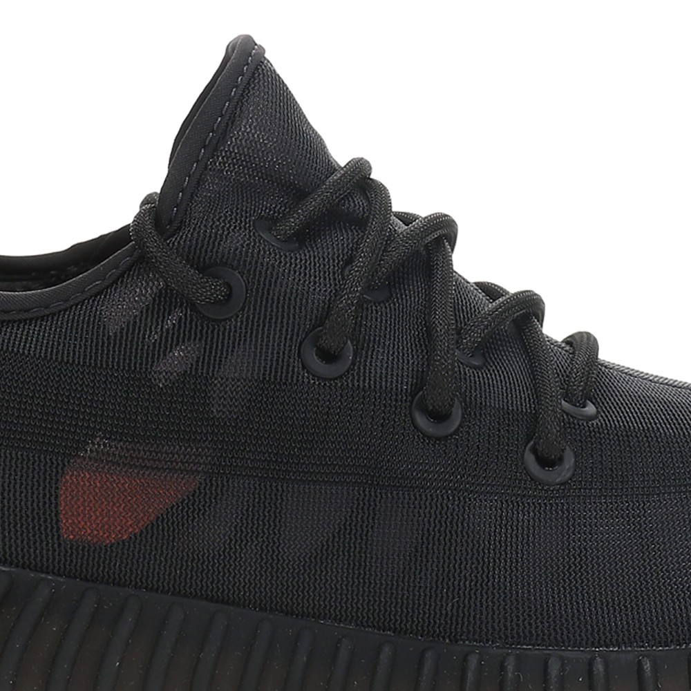 adidas Yeezy Boost 350 V2 Lace Up Mens Black Sneakers Casual Shoes GX3791