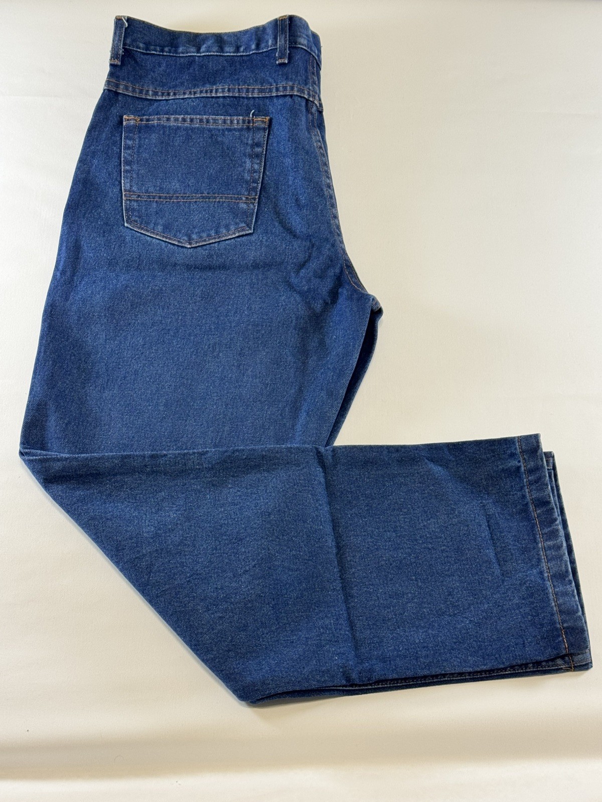 Lapco FR Flame Resistant Modern Workwear Blue Jeans Dark Wash Size 38×32, NWT