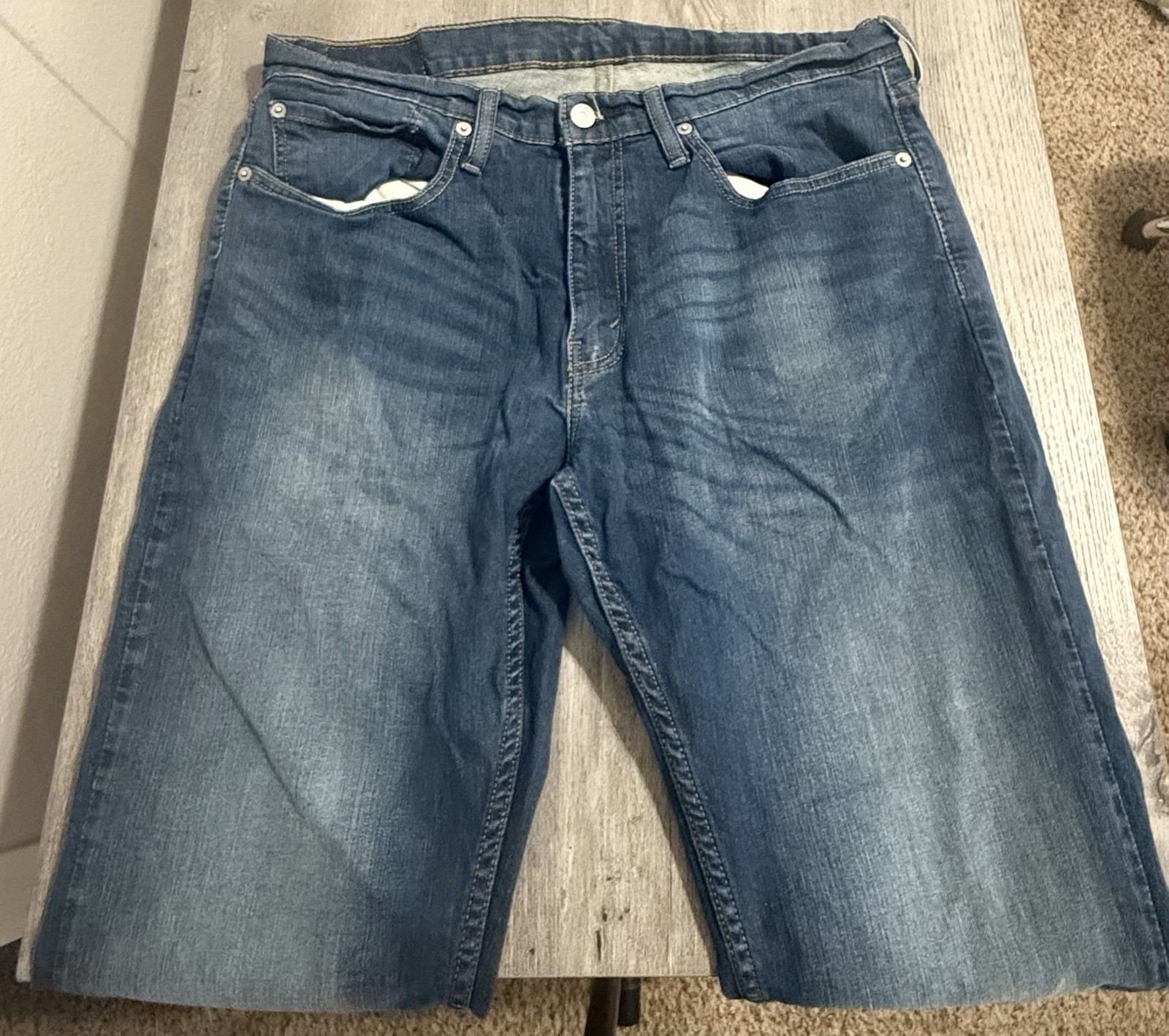 Levi’s 559 Men’s Relaxed Straight Fit Jeans W34 L30 Blue Denim Medium Wash