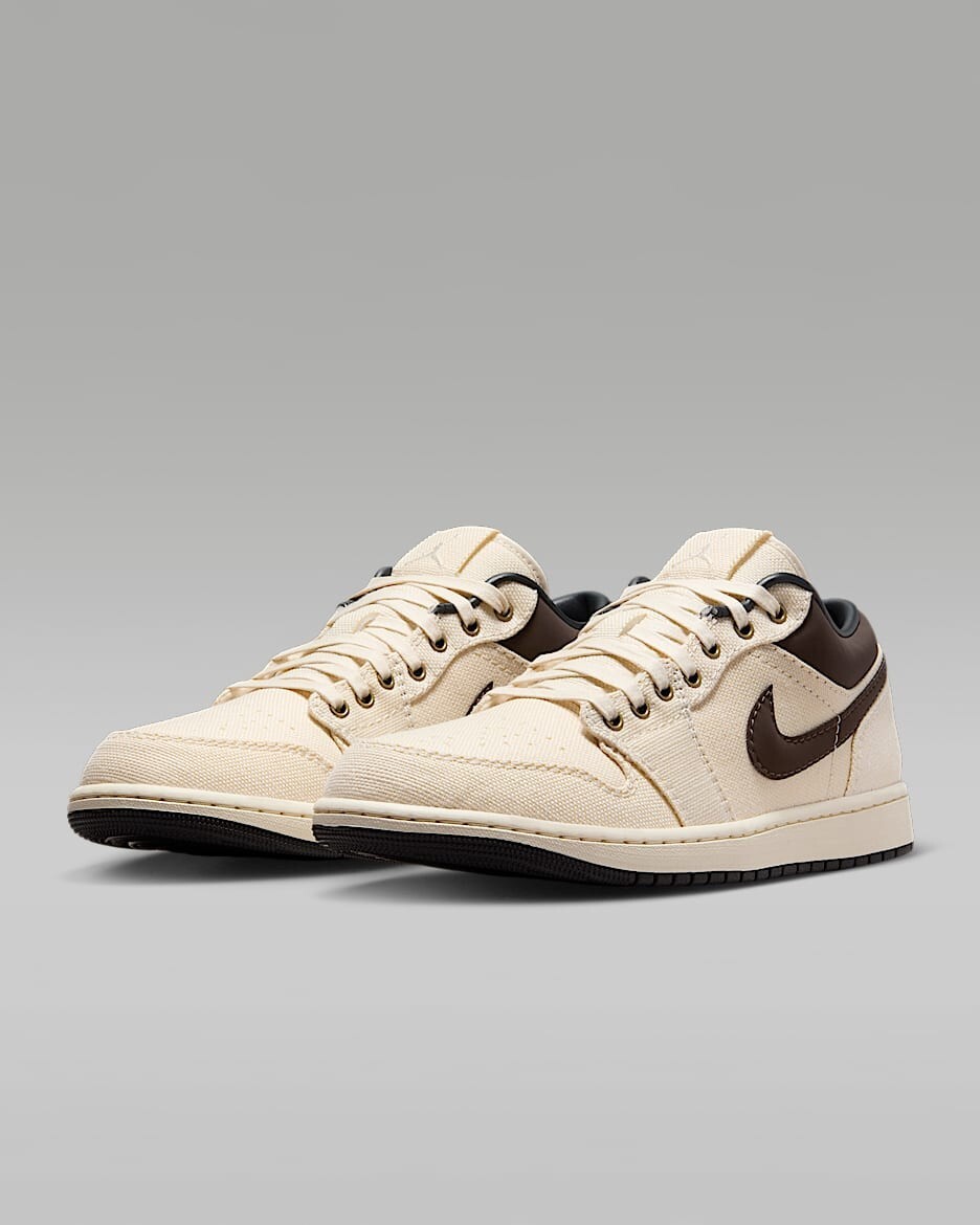 Nike Air Jordan 1 Low Premium “Pale Ivory/Off Noir” IB8058-110 New [US 6.5-15]