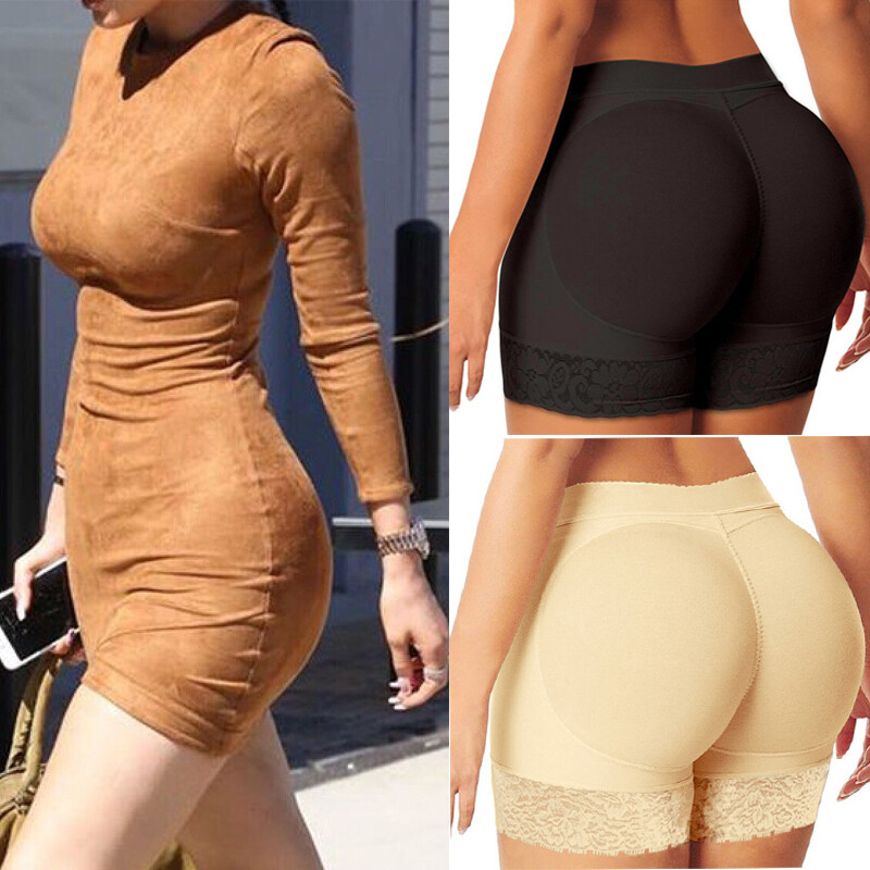 Women FAKE ASS Butt Lift and Hip Enhancer Booty Padded Underwear Panties Shaper