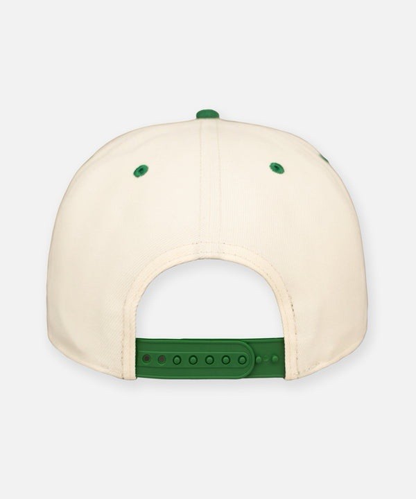 PAPER PLANES KELLY GREEN 9FIFTY CHROME WHITE HAT W GREY UNDERVISOR