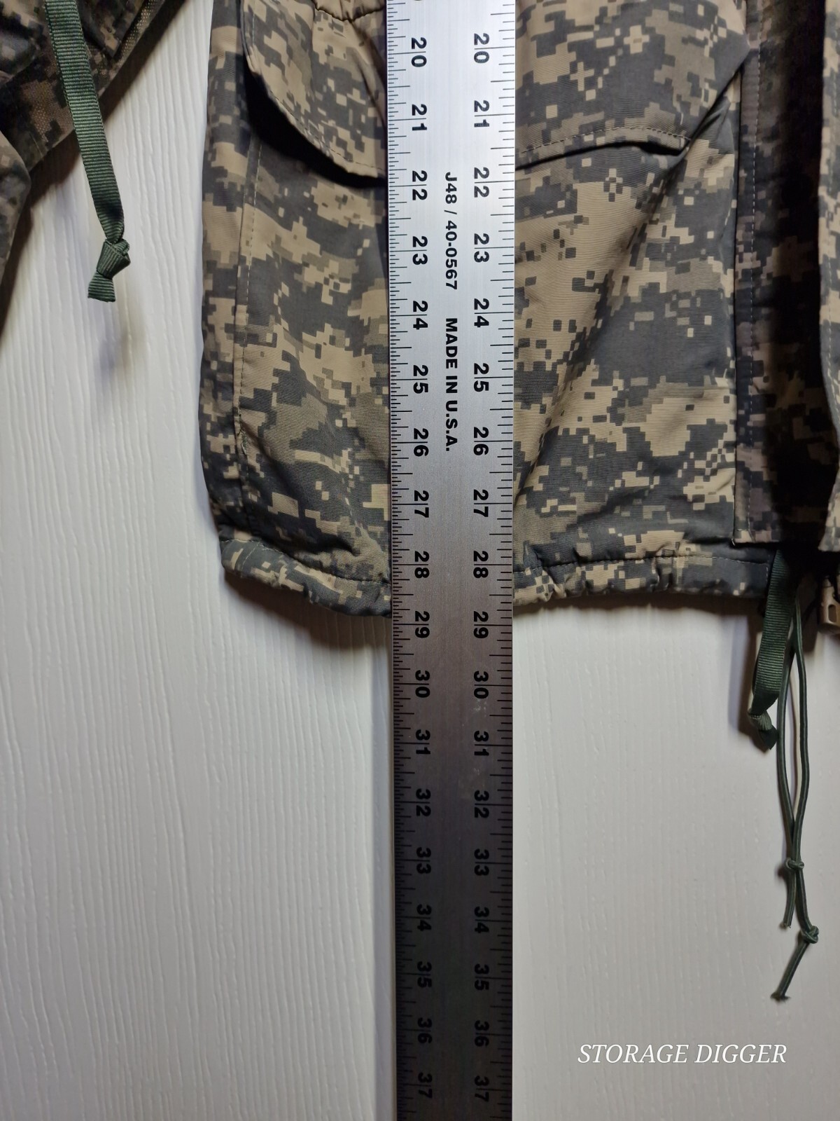 Tru-Spec Jacket Men Medium Green 100% Nylon Camo Lined Digital Camouflage Hooded