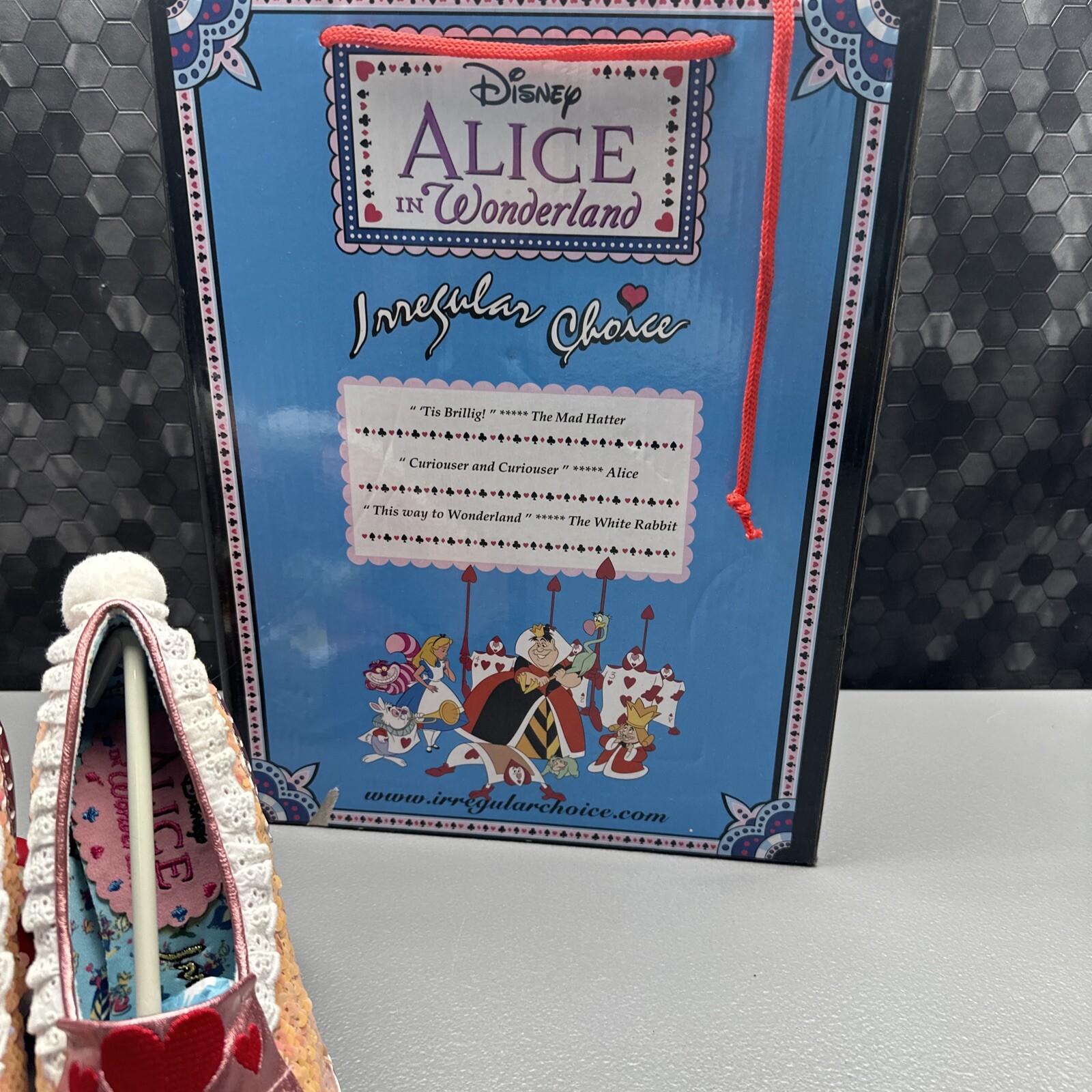 Alice In Wonderland Irregular Choice WHITE RABBIT SHOES NEW IN BOX SIZE 35