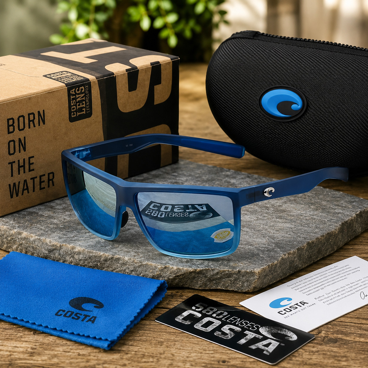 Costa Del Mar Rinconcito Gradient Blue Frame/gray Polarized Lenses