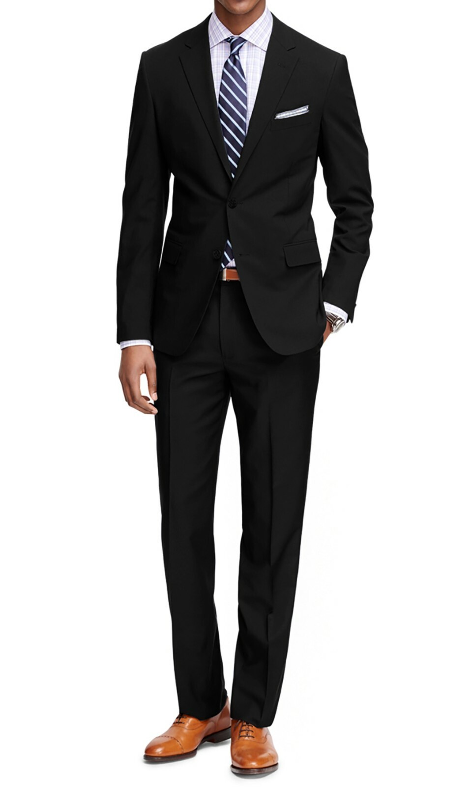 Braveman Men’s Two Piece Classic Regular Fit Suits