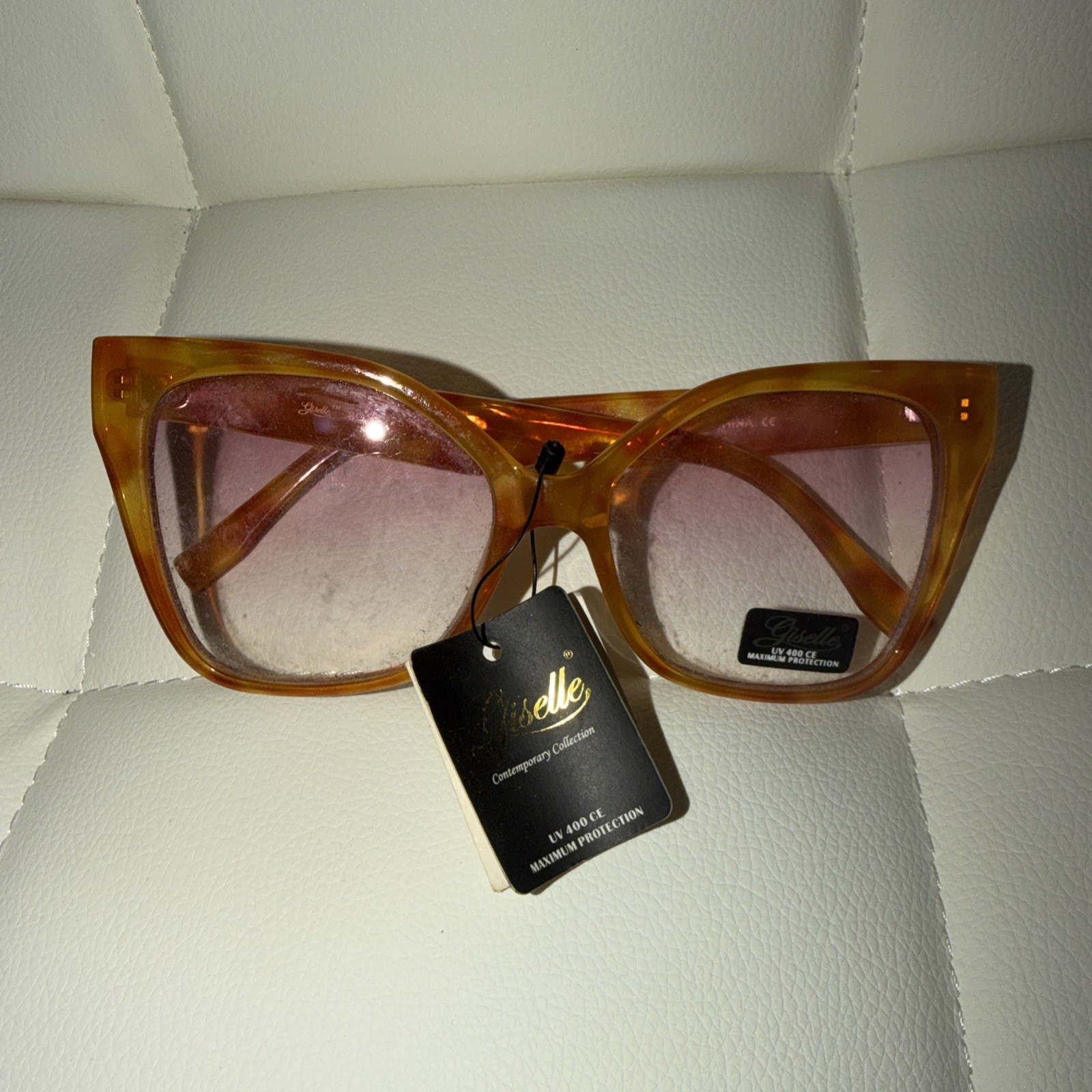 Oversized Giselle Big Cat-Eye Fashion Designer Sunglasses Women Ladies Teen NEW