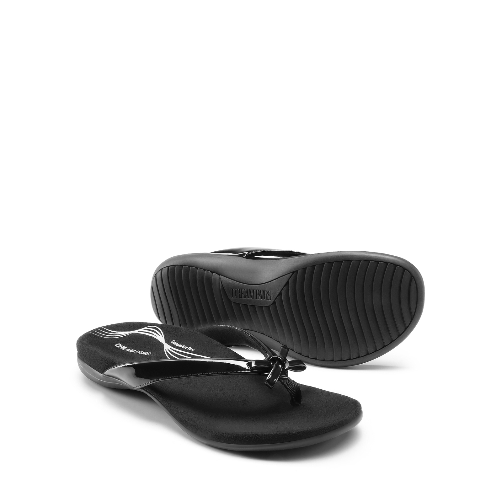 Women Arch Support Flip Flops Comfortable Dress Orthopedic Thong Sandals Slides