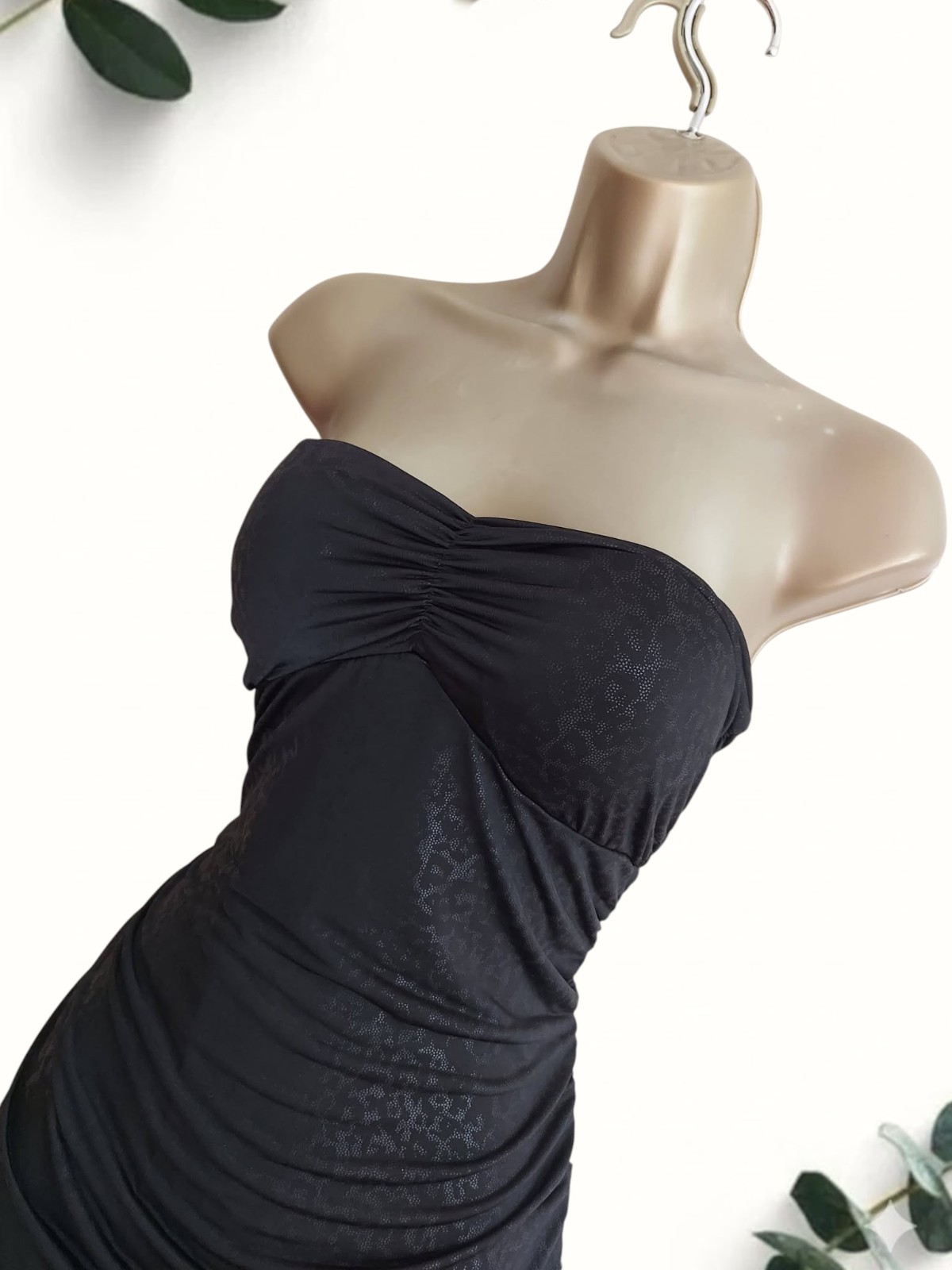 TALLY WEIJL🌷VINTAGE Y2K TUBE MICRO DRESS OR TOP EU 38 UK 10