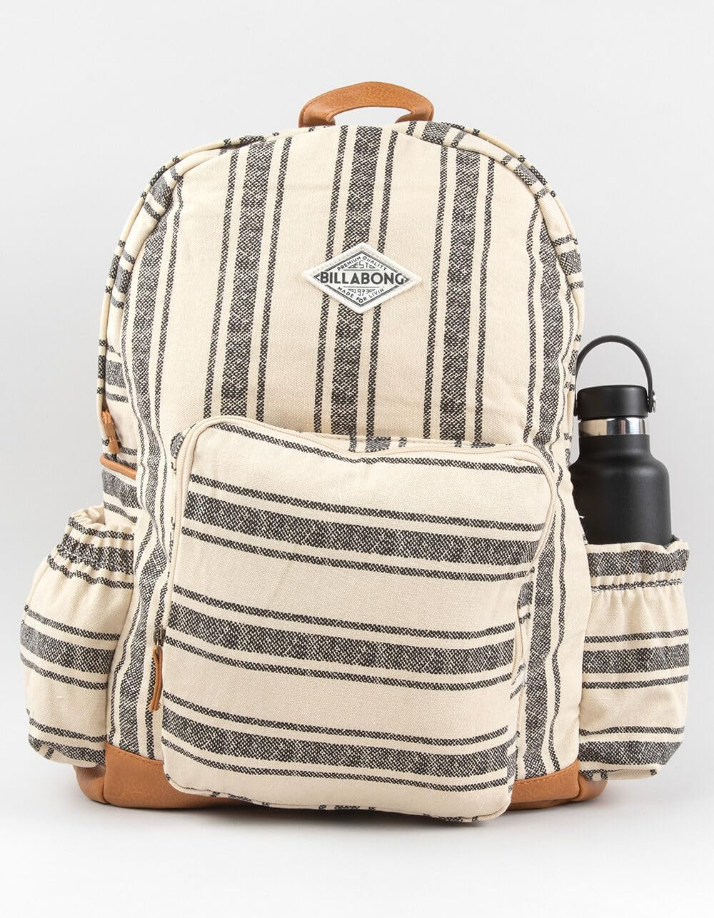 Womens Home Abroad Backpack, Black & White