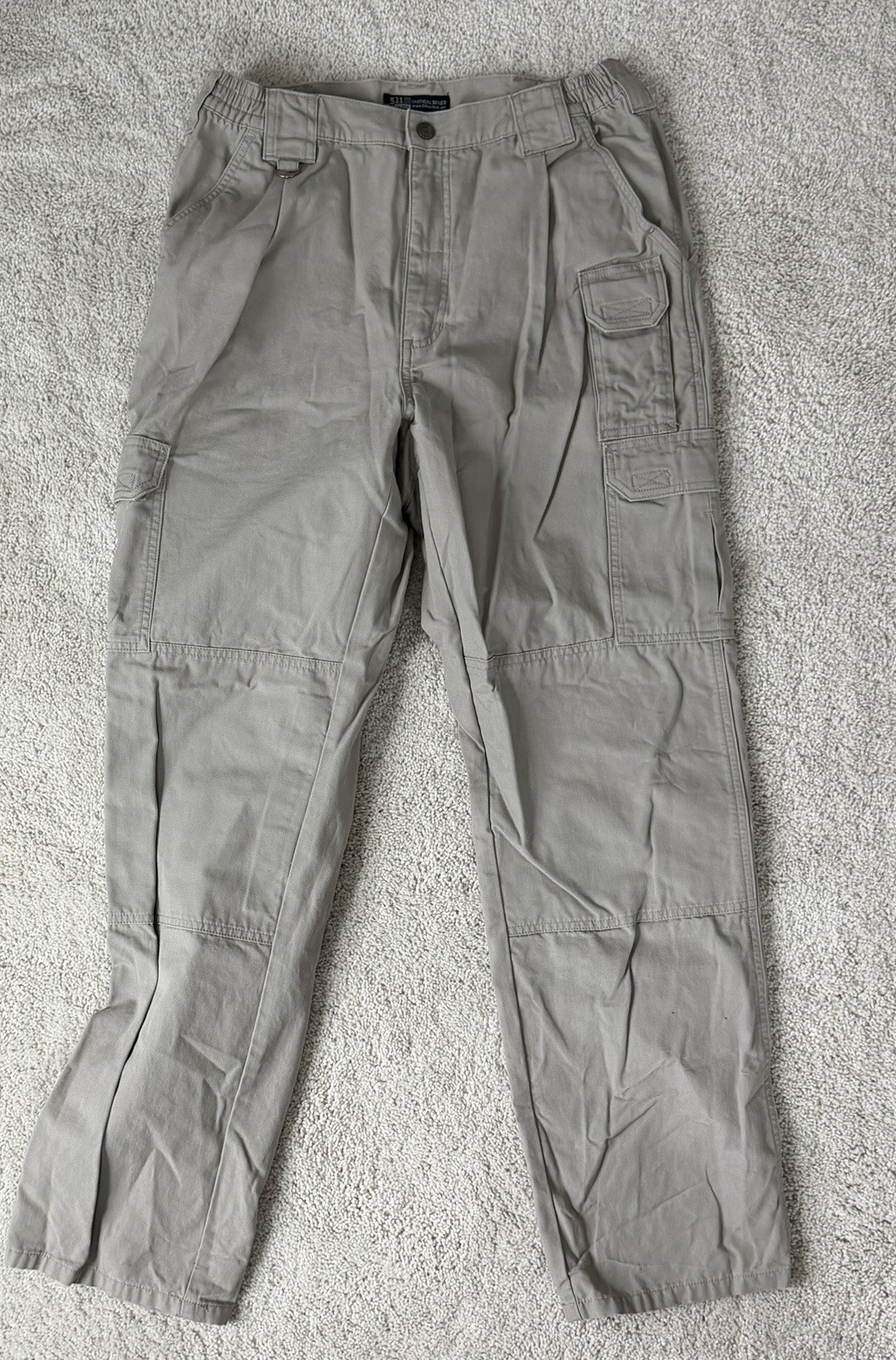 5.11 Tactical Men’s Cargo Pants 34×34 Khaki