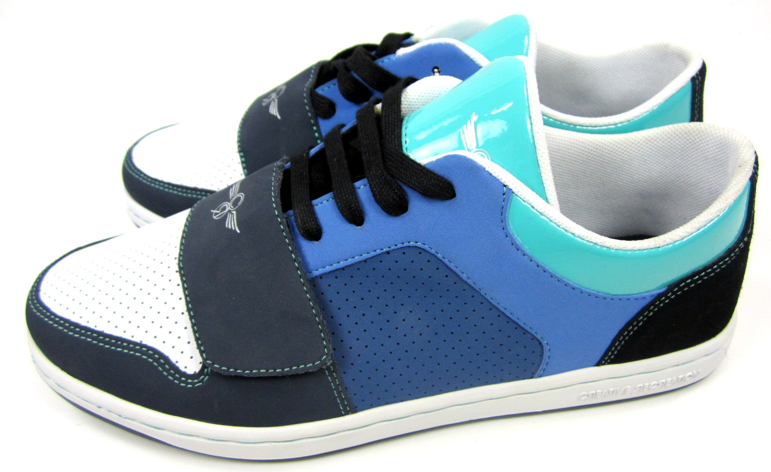Creative Recreation Shoes Cesario Lo Blue/Black/Aqua Sneakers Size 7