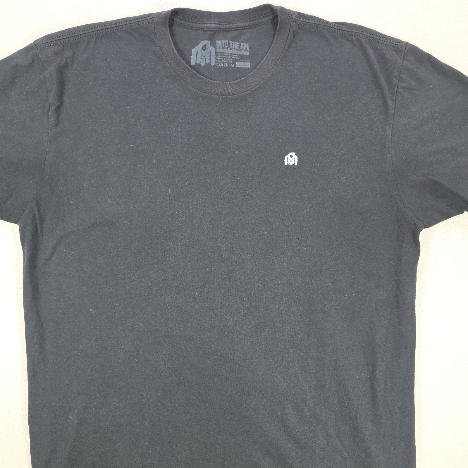 Into The Am Shirt Adult XL Black Logo Tee Solid