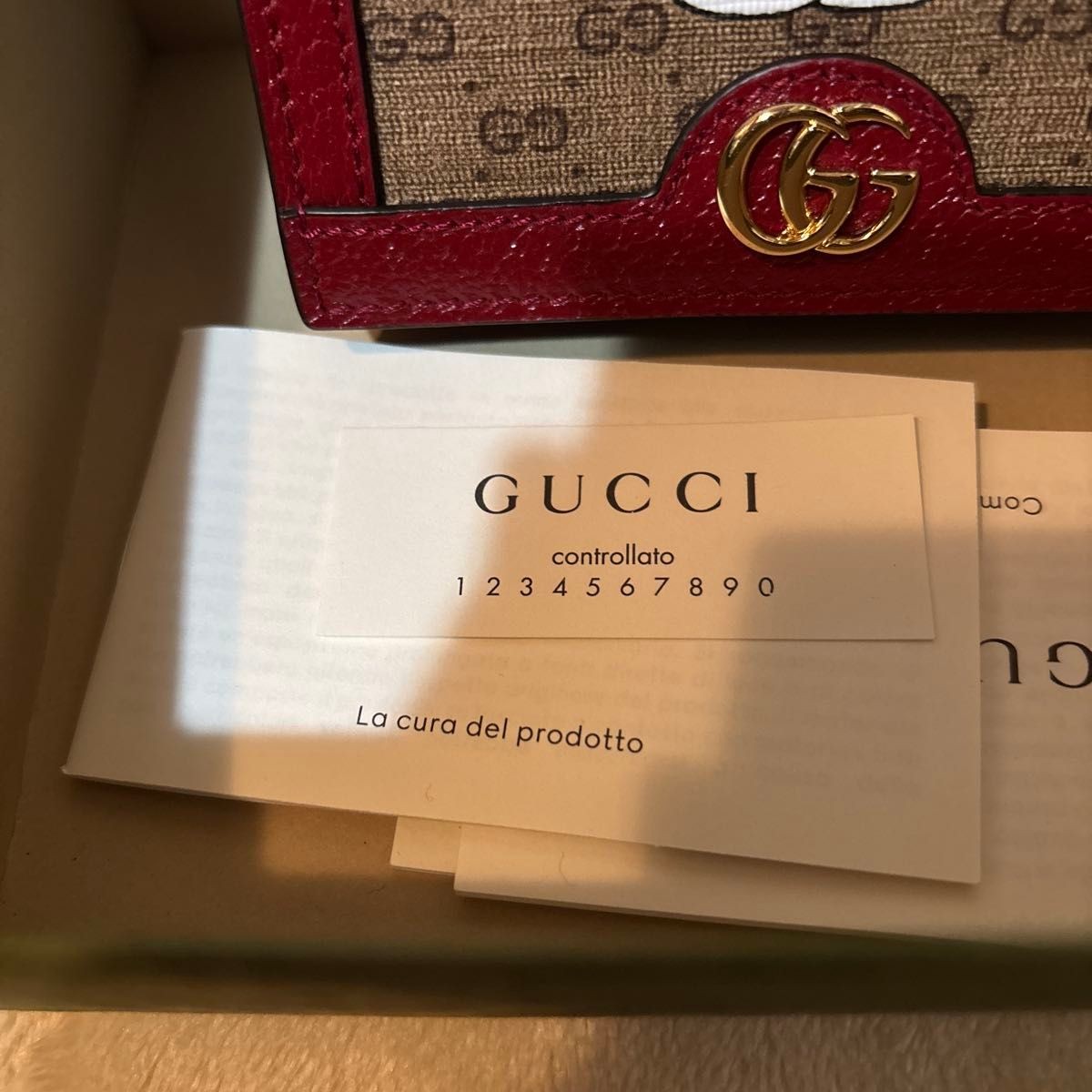 GUCCI Doraemon collaboration. Mini wallet. Brand new.