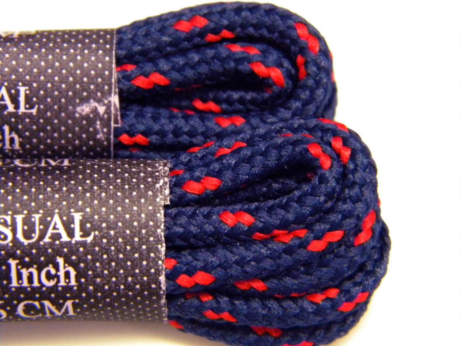 2 Pair Round 4mm thick Heavy Duty boot shoelaces shoestrings *NEW*