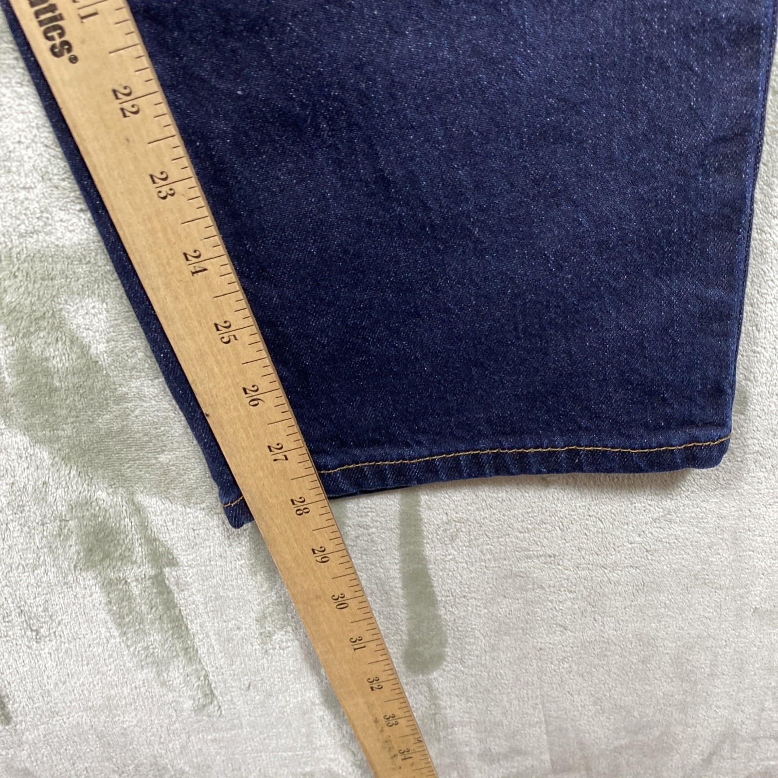 Talbots Jeans Women’s 8P 30×28 Blue High Waist Relaxed Straight Leg Full Length