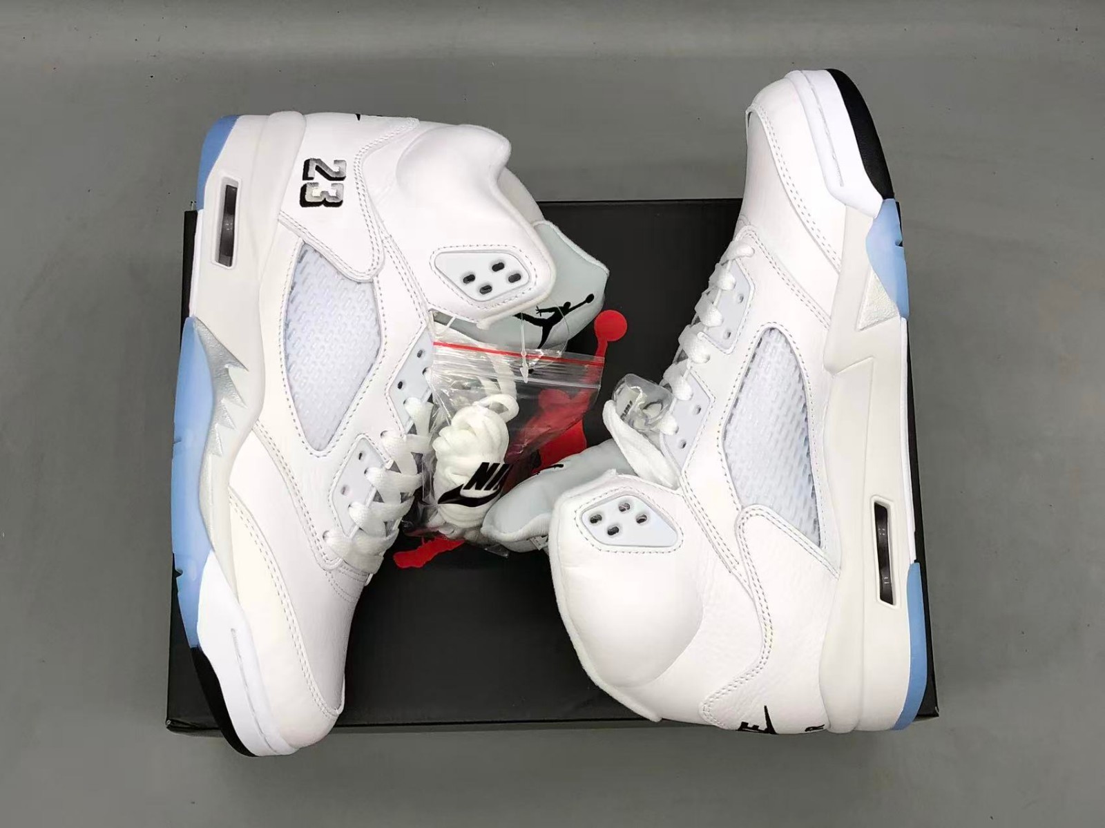Jordan 5 Retro ‘White Metallic’ 2026 Men’s Basketball Shoes High Top