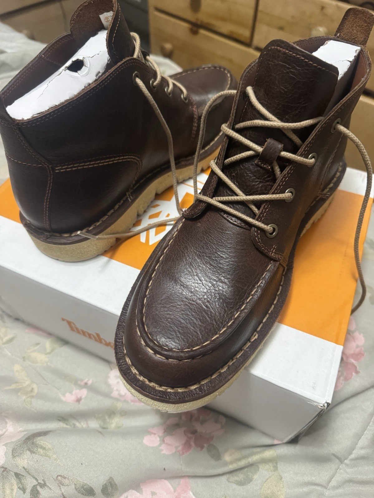 Timberland Westmore Chukka Boots Men’s Tortoise Shell men size – 9