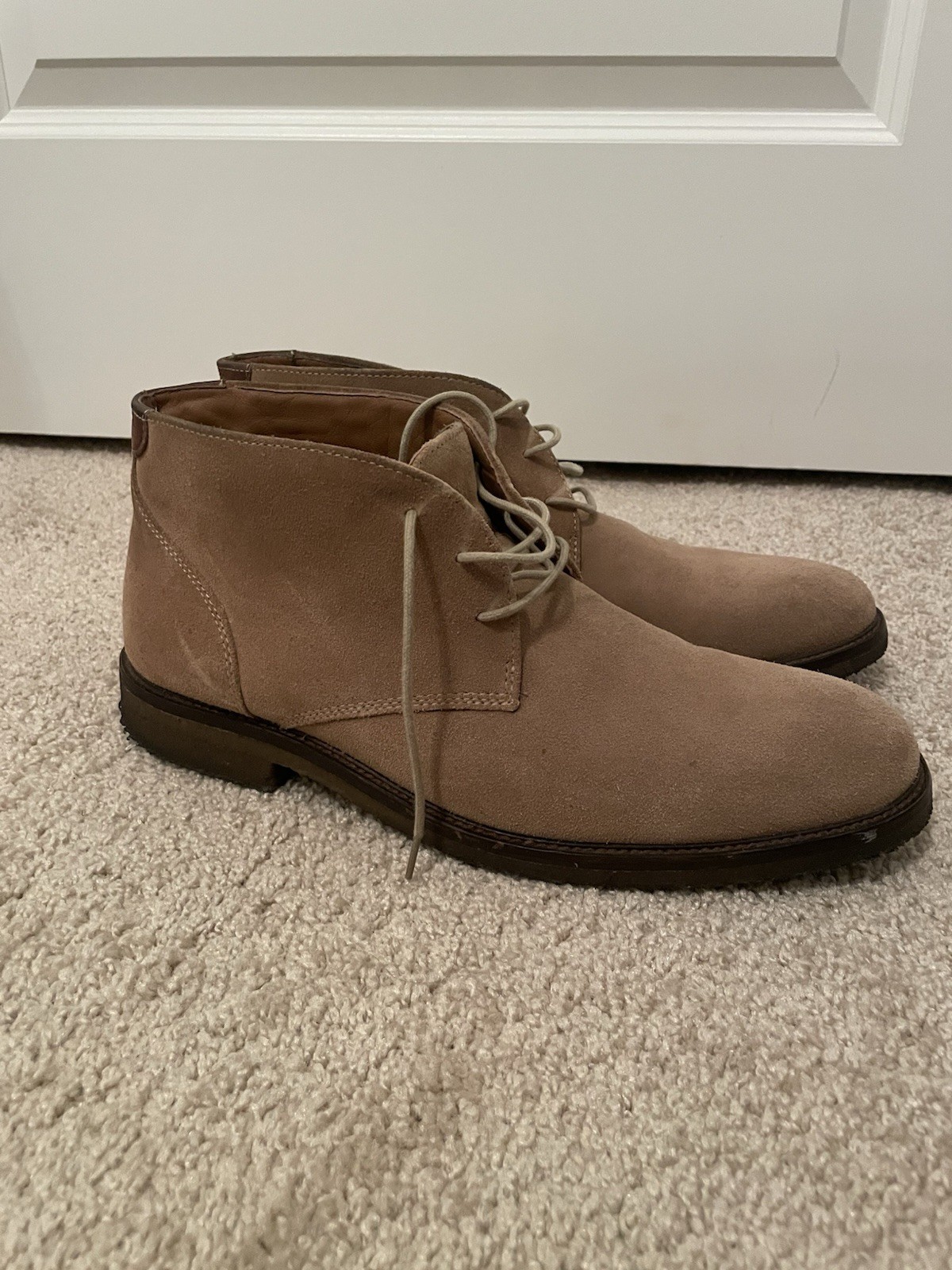 Johnston & Murphy Men’s Brown Sheepskin Leather 11.5 Shoes