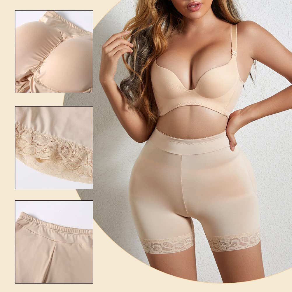 BIG FAKE ASS Butt Hip Enhancer Booty Padded Butt Lifter Panties Body Shaper Lift