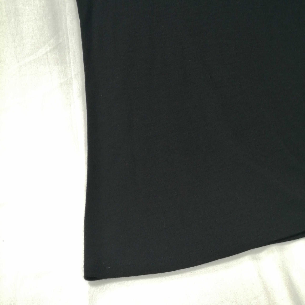 Y’s Wool Dress M Black Unique Asymmetrical Design, Stretch Fabric