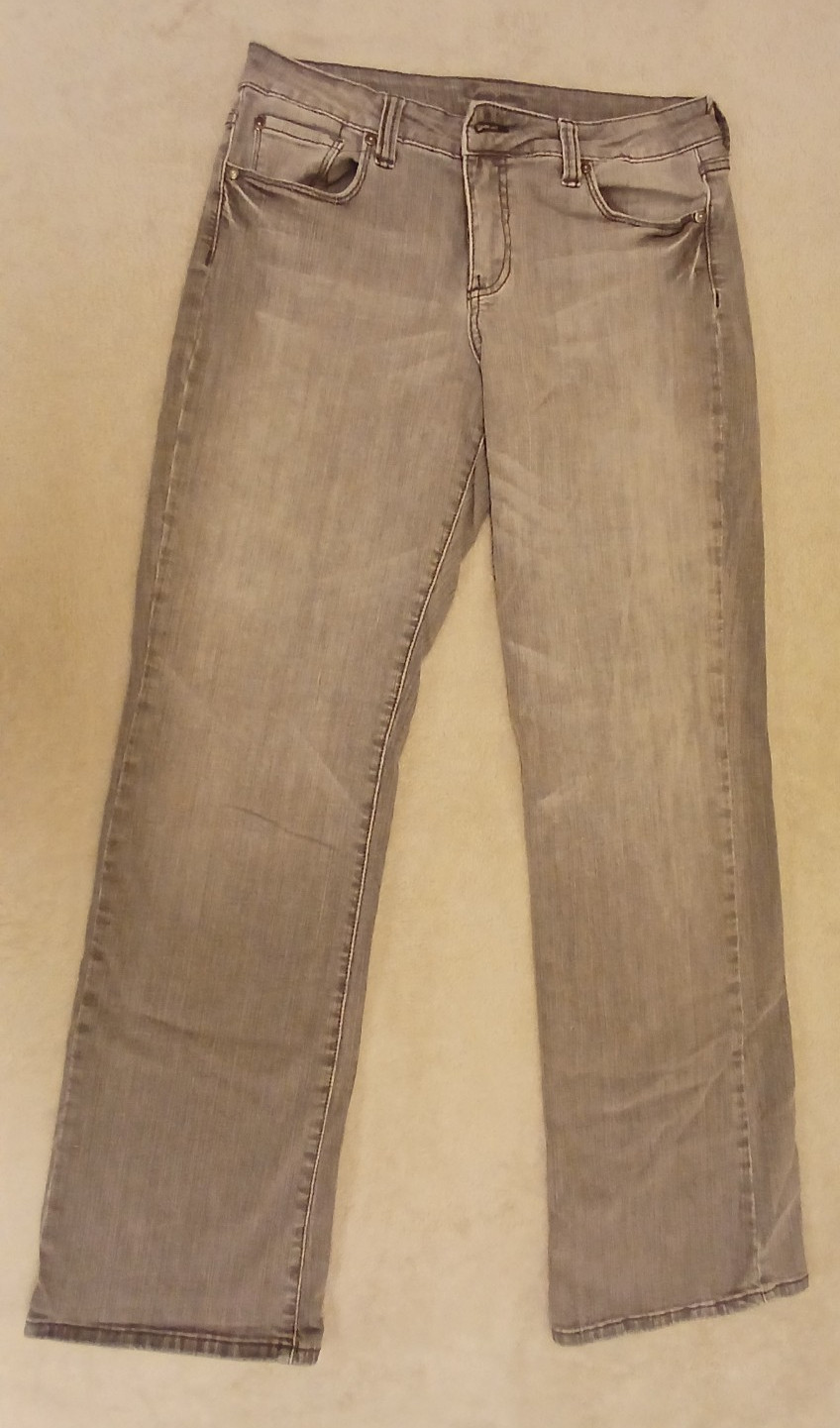 Common Genes Grey Straight Jeans size 8