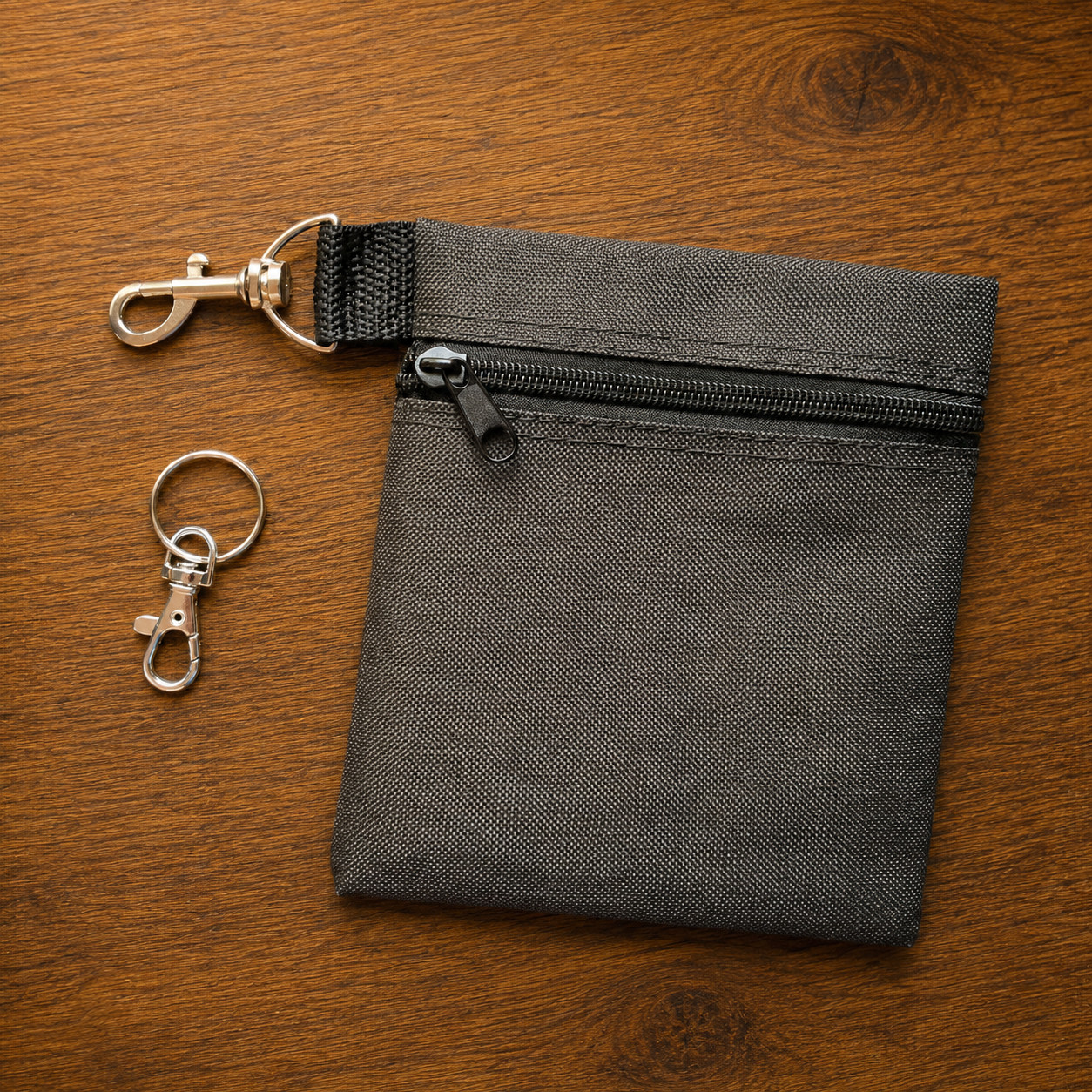 Carry Organization Kit Pouch Swivel Clip Key Ring Portable Backpack Organizer