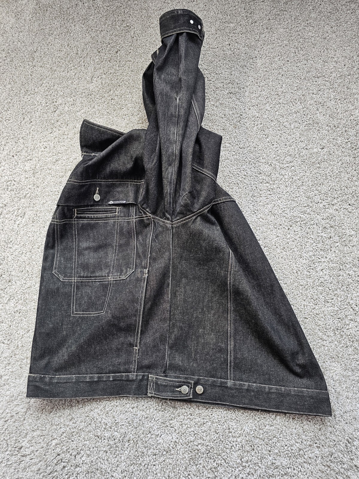 Hedz.up Jackets Sz 3XL/ Denim Jean Jacket/Hip-Hop Streetwear/Hong Kong/Vintage