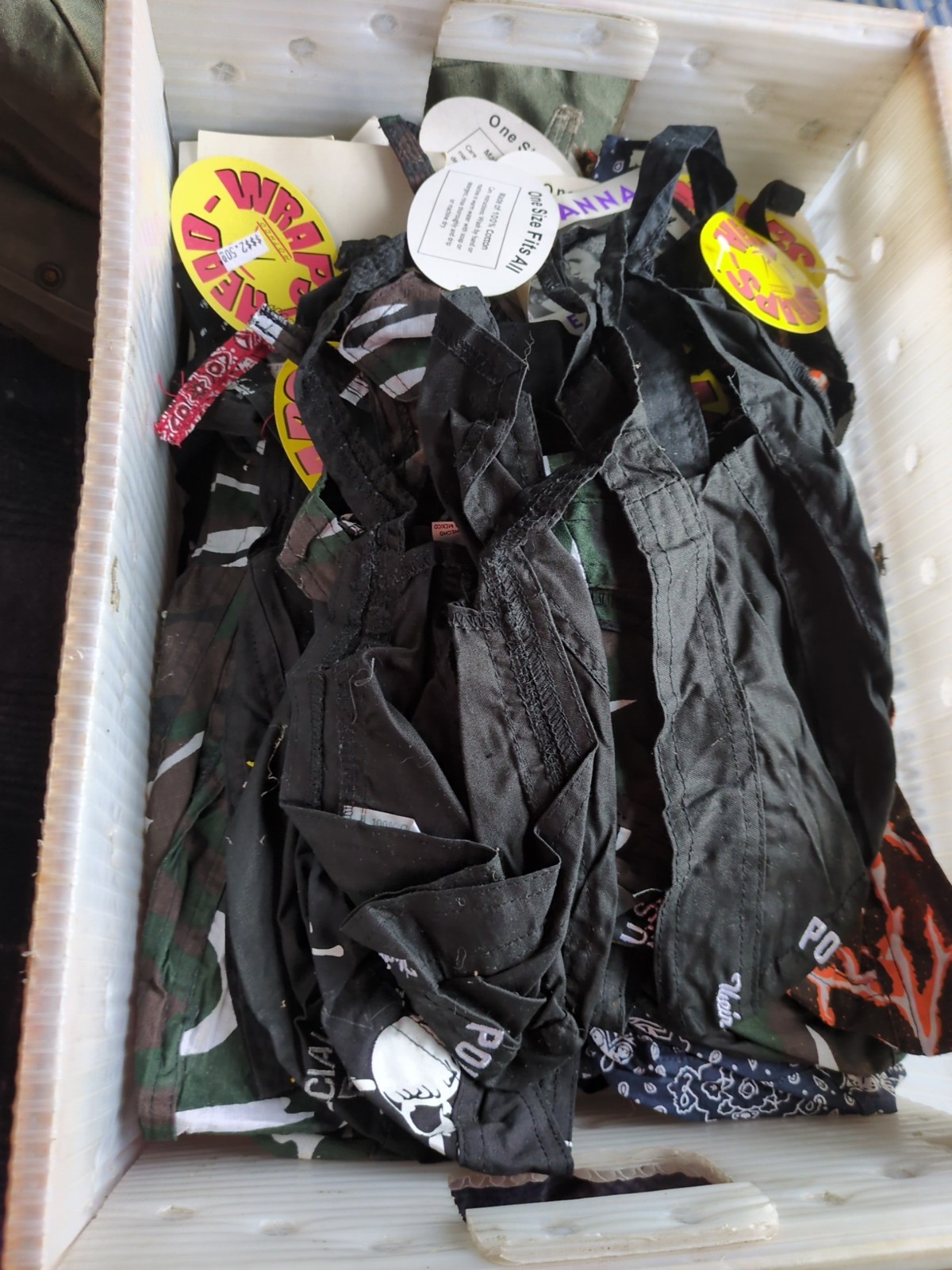 Mixed Lot 12x Do Rag Skull Cap Du Head Wrap Motorcycle Biker Bandana New w/Tag