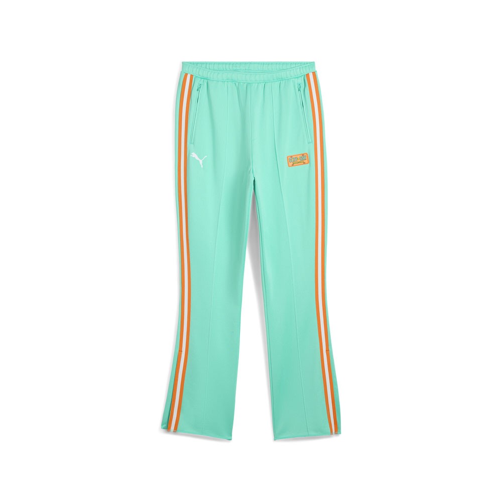 PUMA Hoops X Scooby Doo Drawstring Pants Mens Green Casual Athletic Bottoms 630