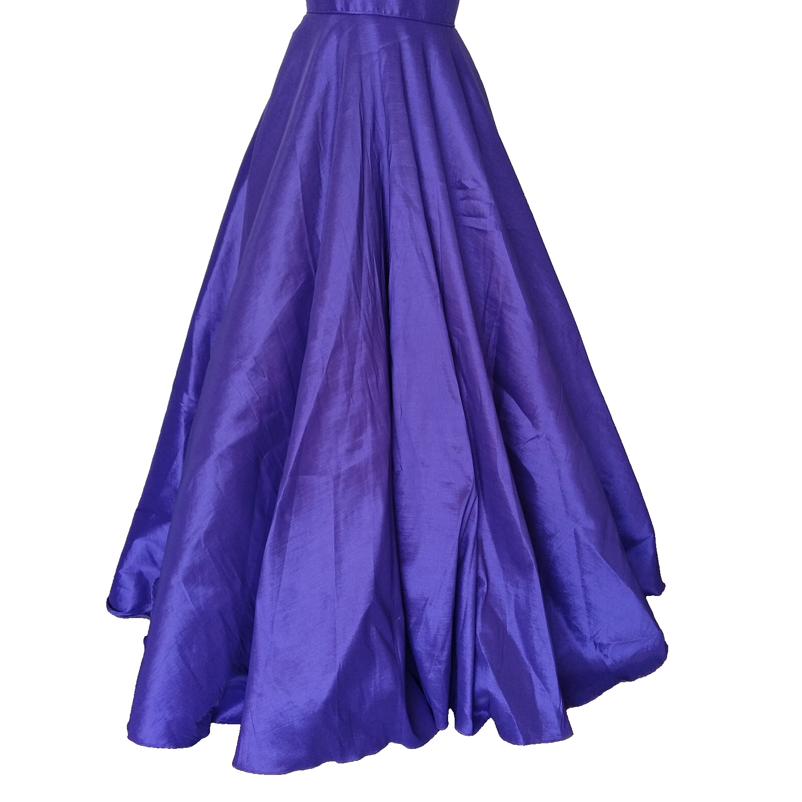 Mac Duggal Purple Formal Dress Size 6 NWT Prom 67100L Empire Ball Gown Maxi Long