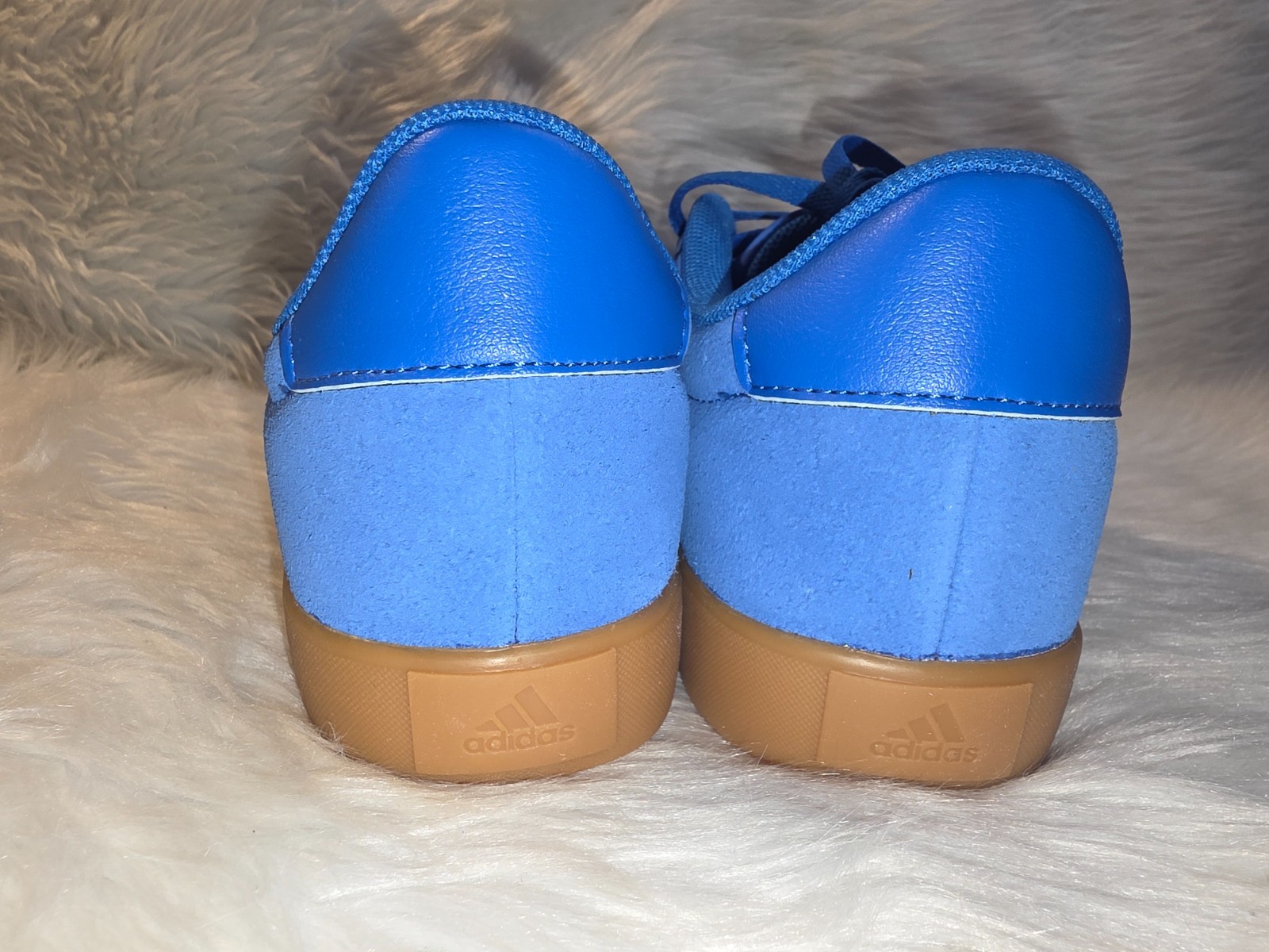 Youth Shoes adidas VL Court 3.0 K Bright Royal Yellow Gum Size 5 JH8723