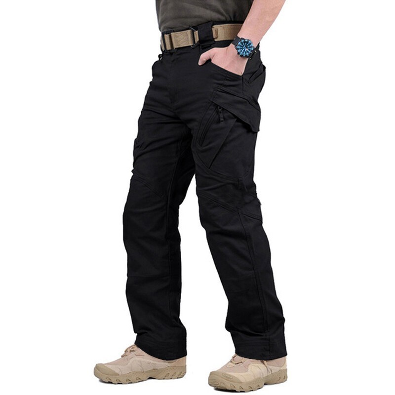 US Men Tactical Cargo Pants Soldier Straight-fit Work Combat Trousers Outdoor A