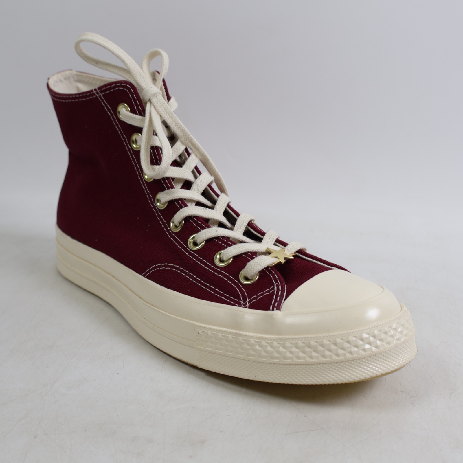 Converse Chuck 70 High Burgundy Gold Star’ A12462C, Men’s 9 / Women’s 11