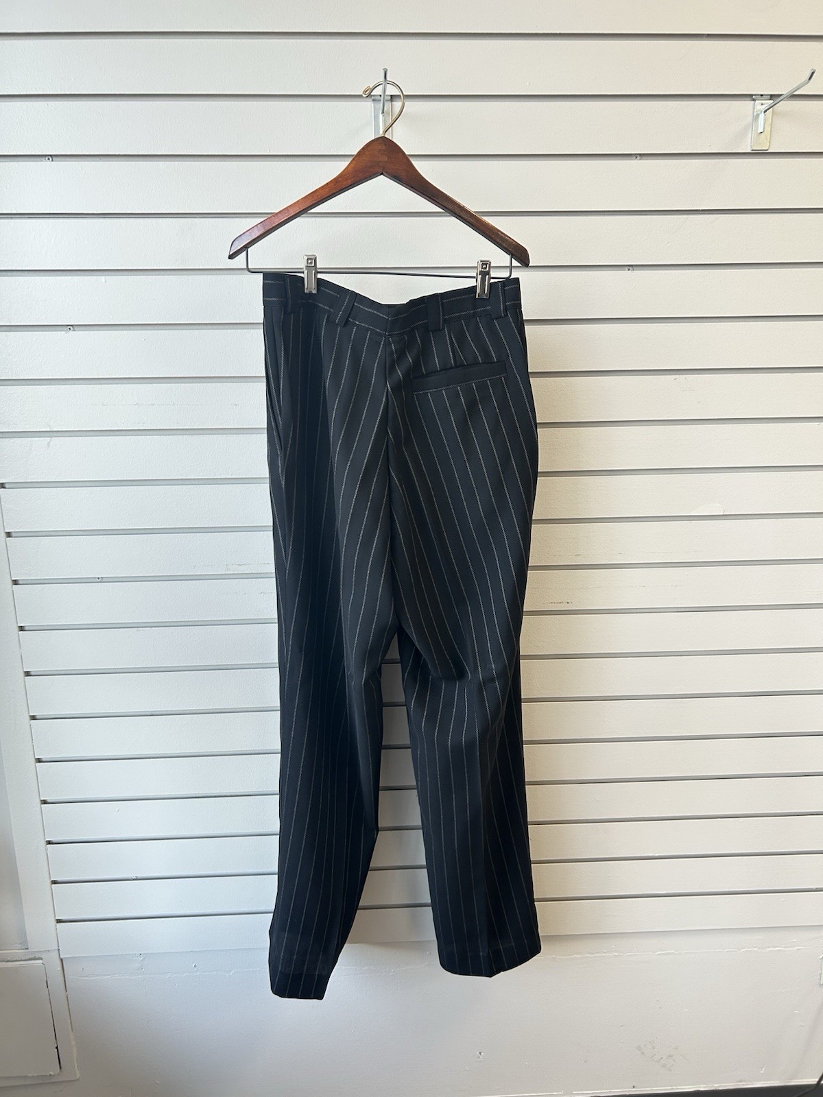 Men’s Pinstriped Vintage Versace Classic V2 2 Piece Suit