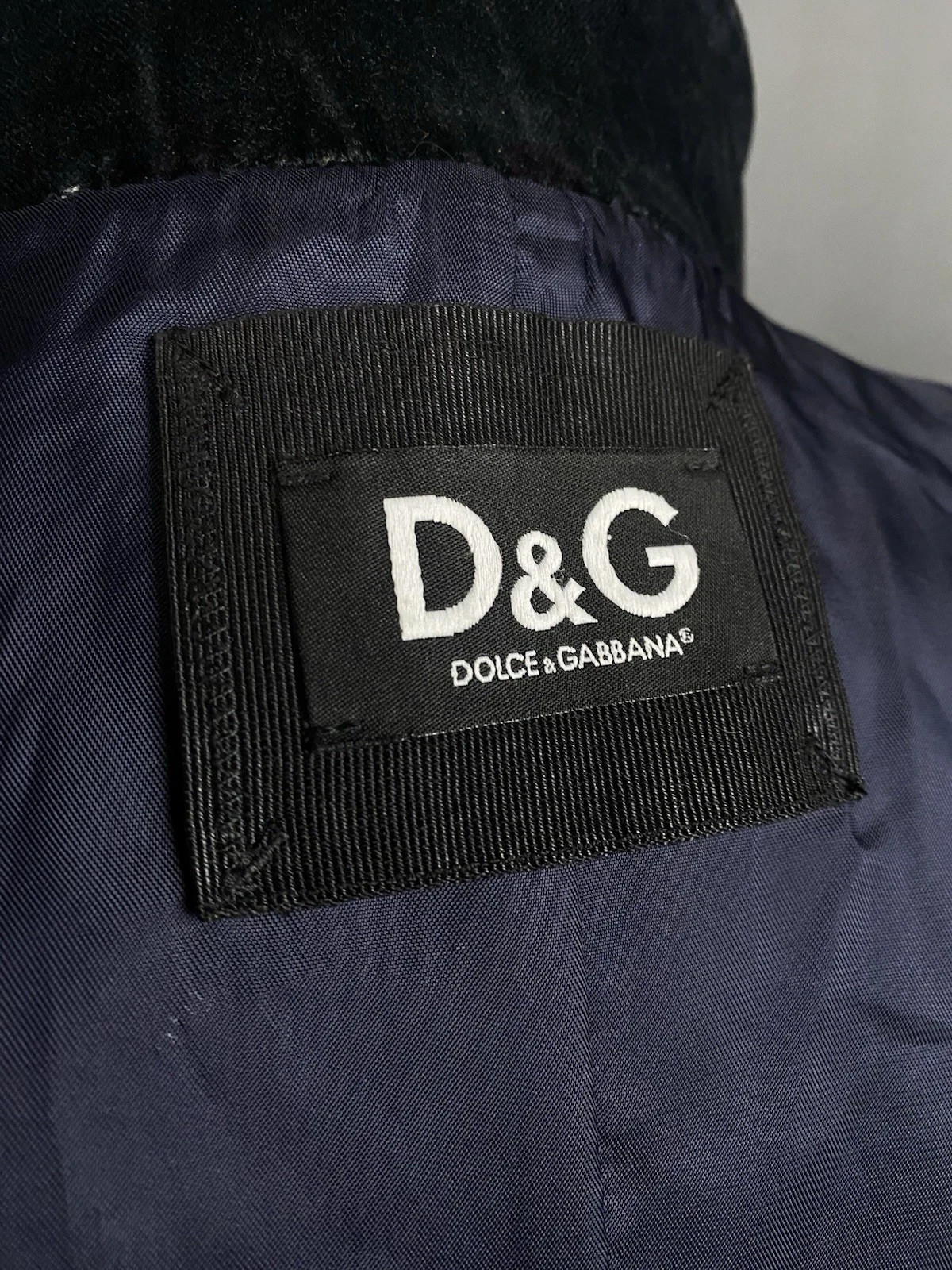 Dolce&Gabbana Runway Gray 2009 Military Napoleon Blazer Size 46 MSRP $2000