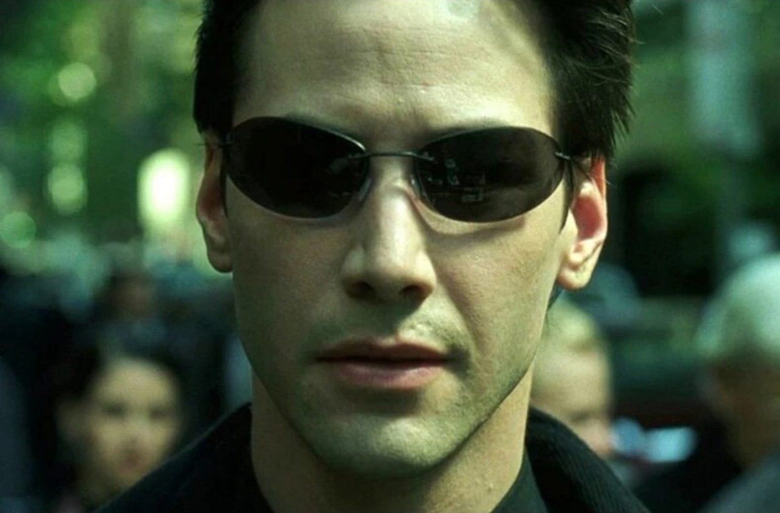 Fashion Cool The Matrix Neo Style Polarized Sunglasses Ultralight Rimless Men
