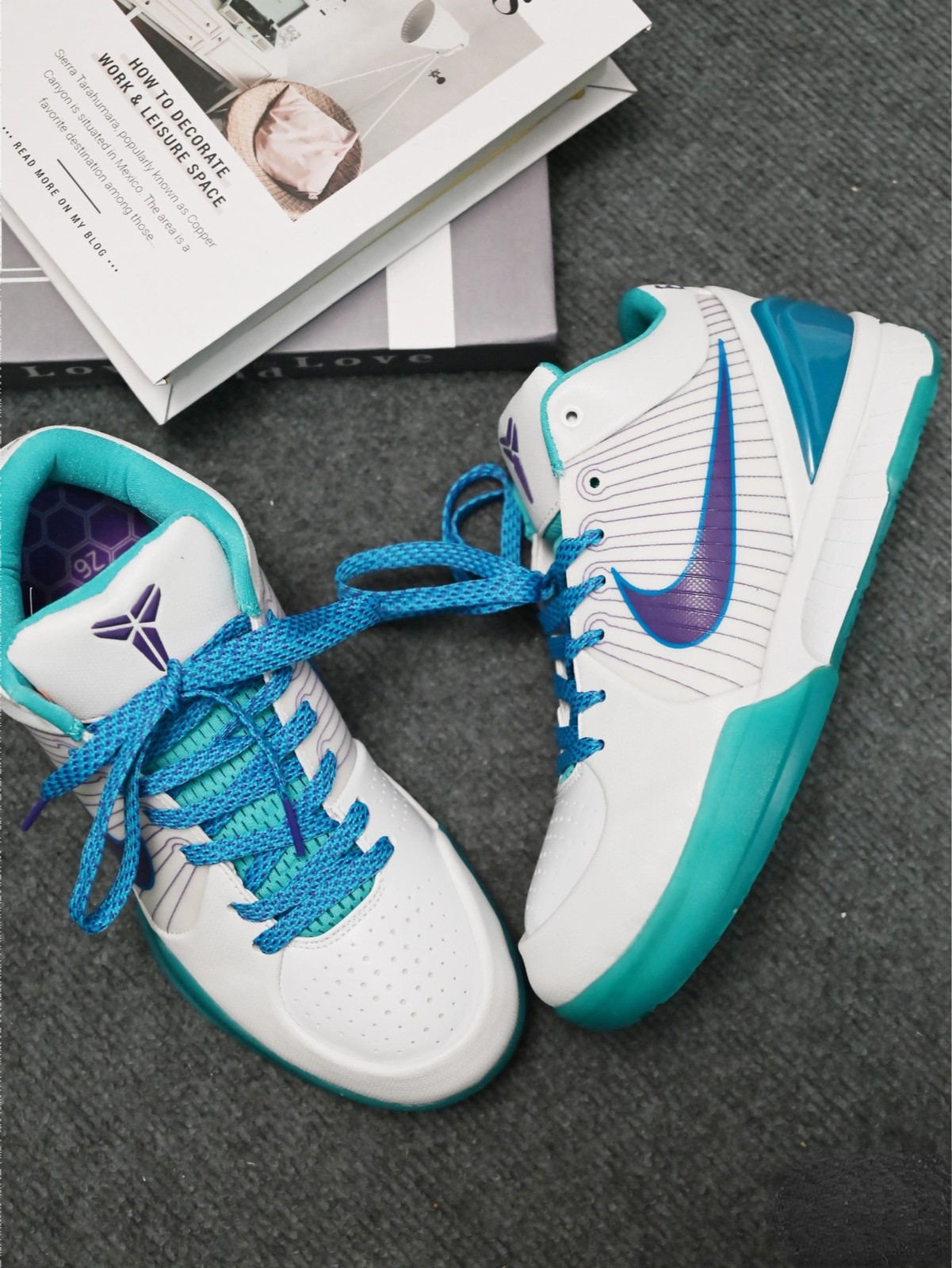 Zoom Kobe 4 Protro Draft Day Hornets – AV6339-100