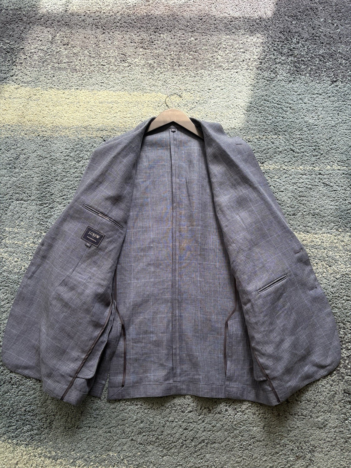 J Crew Factory Thompson 100% Linen Blazer 40R