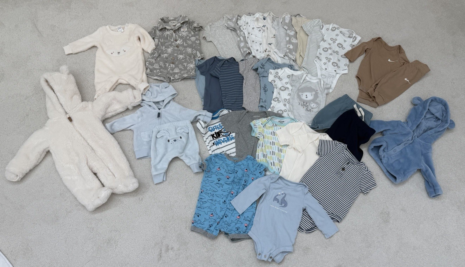 35 Piece Baby Boy Clothes Sizes Newborn To 3 Months