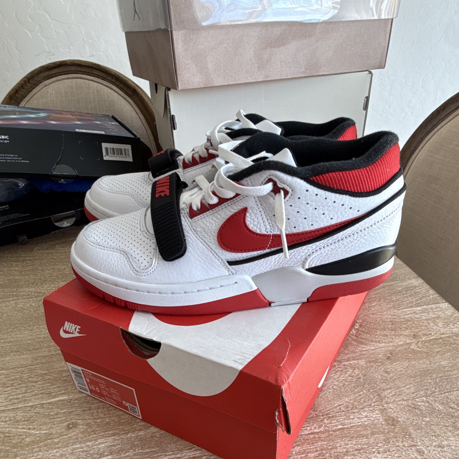 Nike Air Alpha Force 88 “University Red” White/Red/Black Low Top DZ4627-100