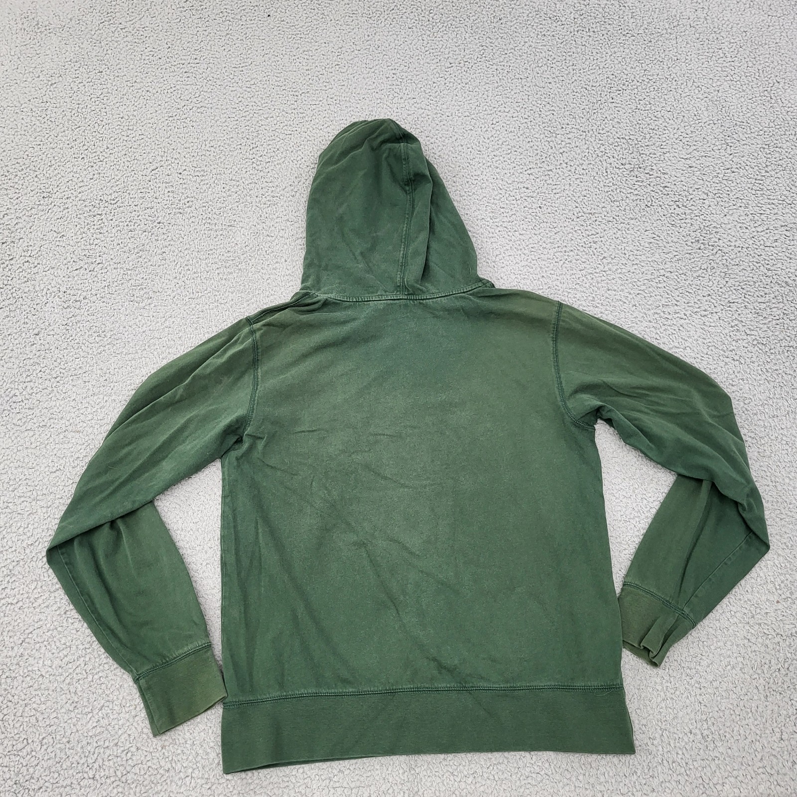 Miami Hurricanes JanSport Hoodie Mens Small Green Pullover Pockets