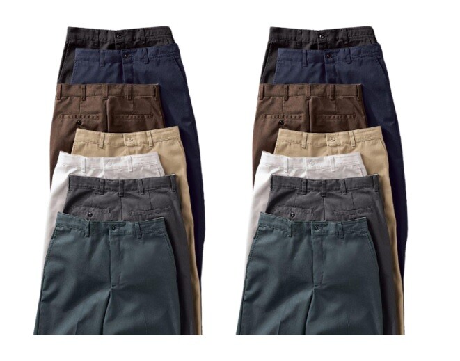 6 Used Uniform Work Pants Cintas, Aramark, Dickies. FREE SHIPPING