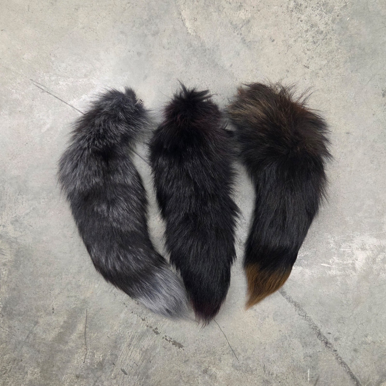Faux Fur Tail Set
