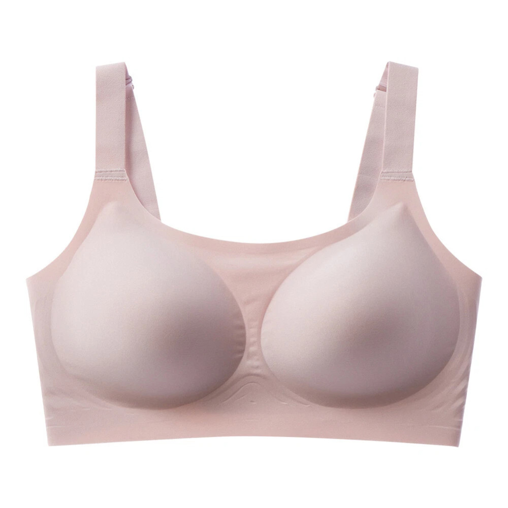 Women’s Seamless T-Shirt Bra – Full Coverage, No Underwire, Padded, Supportive