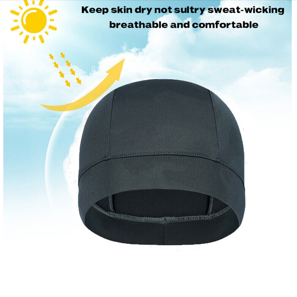 Cooling Headwear Head Wrap Skull Cap Do Rag Bandana Headband Beanie Hat for Men