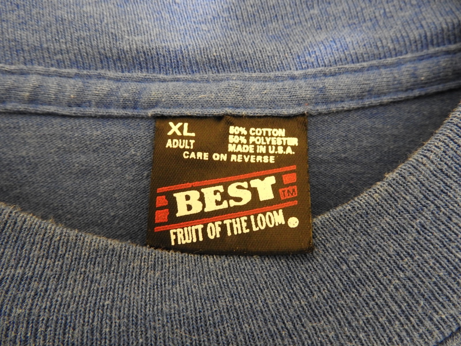 T-Shirt The Cablesystem Toledo Men’s Pocket XL Blue 50% Cotton-Polyester 👀*….