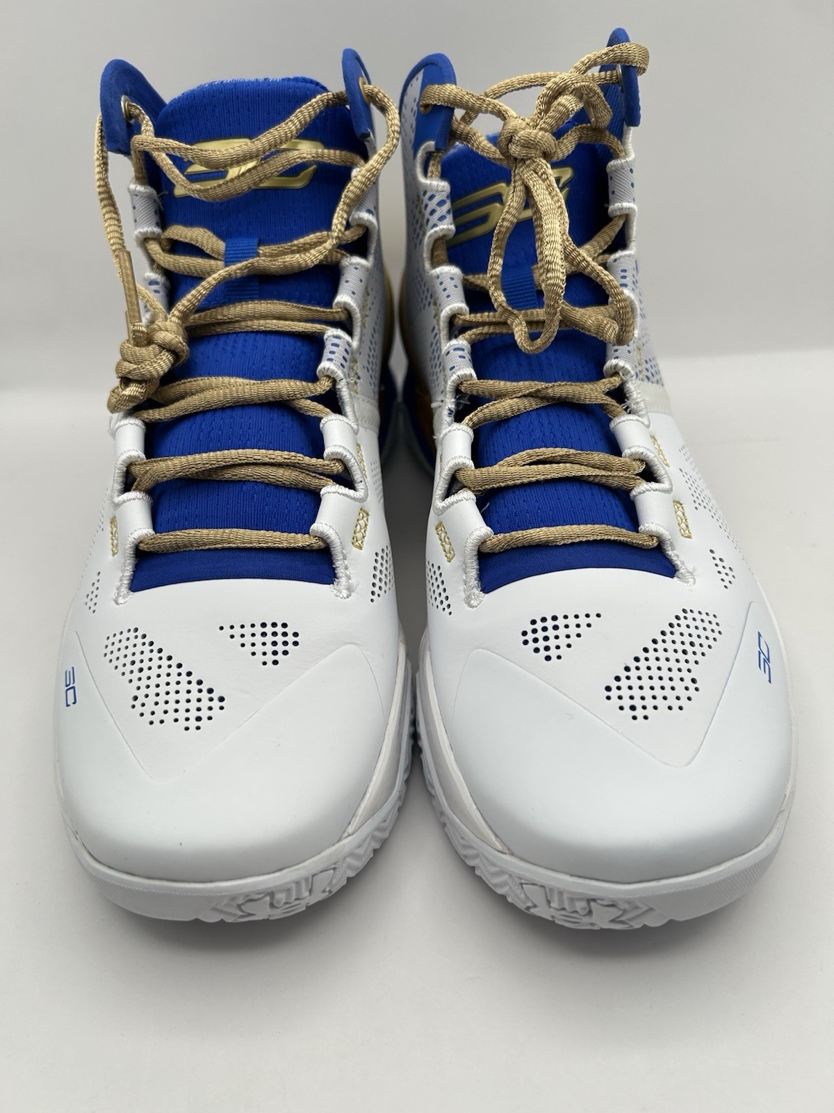 NEW Under Armour Curry 2 Basketball Shoes Size 8.5 Gold Rings 3027937 Warriors