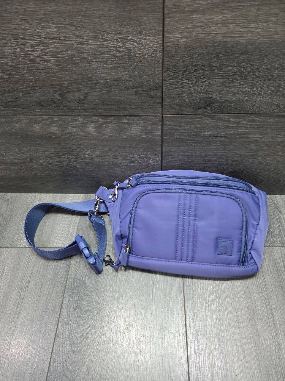 IHKWIP Confidence Anti-Theft Sling Crossbody Two Straps Marlin Blue Bag A684781