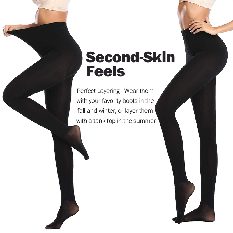 Lady High Waist Sculpting Compression Pantyhose Tights Full Length Body Shaper